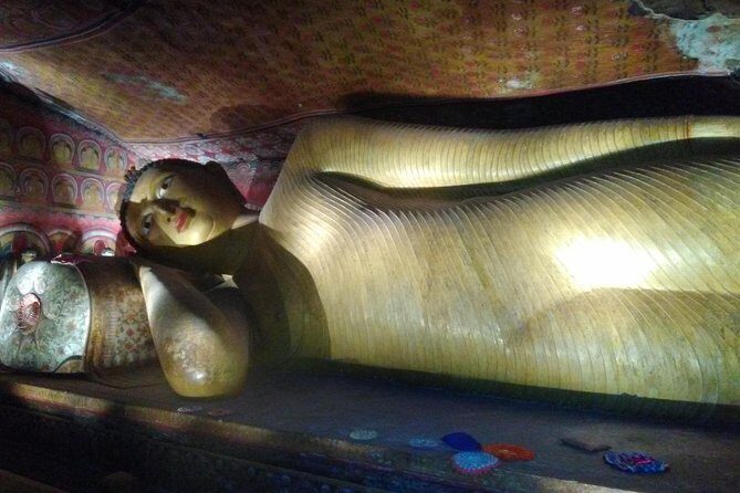 All inclusive Private Day tour Sigiriya, Dambulla & traditional village tour - Entering Dambulla Cave Temple: stairs, sanctuaries, and the Golden Temple vibe
