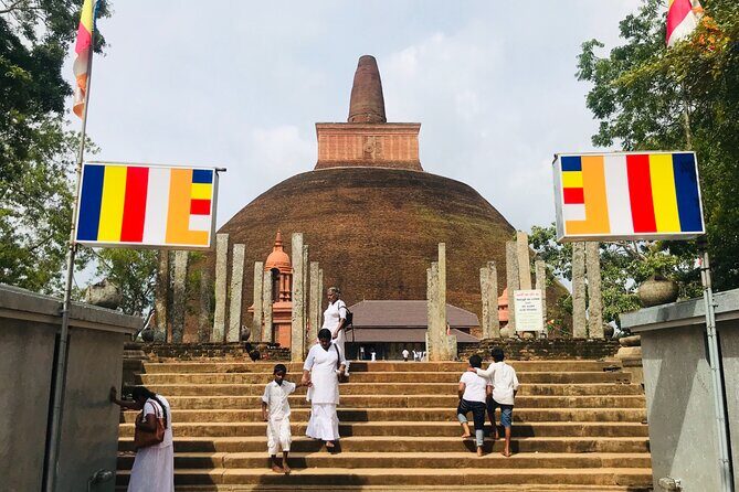 Anuradhapura ancient city tour with Travandgo tours - The Sacred Bodhi Connection at Jaya Sri Maha Bodhi