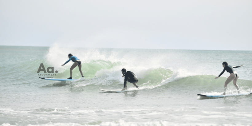 Arugam Bay Surf Lessons : Beginner Surf Experience - Boards, refreshments, and the details that keep it fun