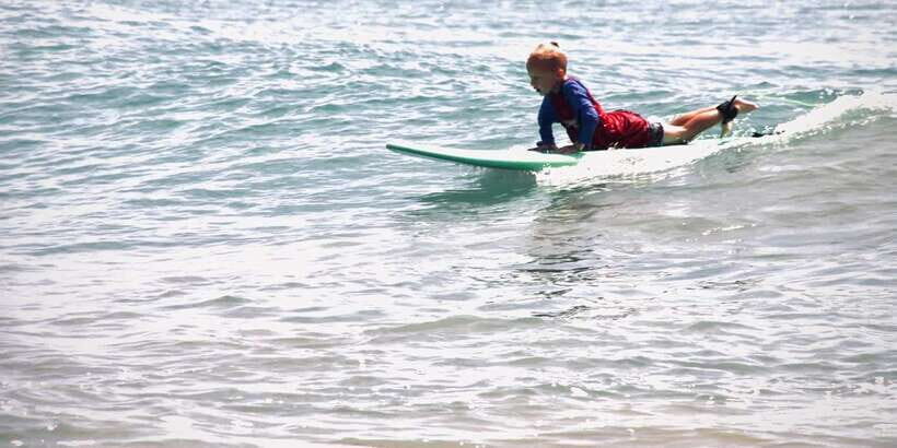 Arugam Bay Surf Lessons : Beginner Surf Experience - Where you learn: Baby Point, Peanut Farm, and Elephant Rock
