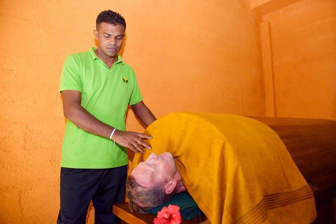 Ayurveda Day Package - Your schedule at a glance: 9:00 pickup, 9:30 treatments, then the full sequence