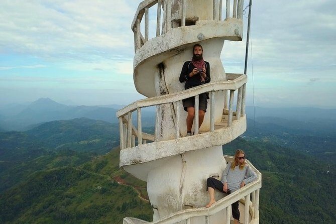 Climb sky-scraping tower in Ambuluwawa from Kandy - Comfort on the ride: pickup, Tuk Tuk transfer, and driver support