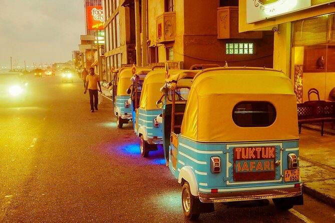 Colombo Tuk Tuk Safari - Stop 4: Pettah Floating Market—stalls on boats near Beira Lake
