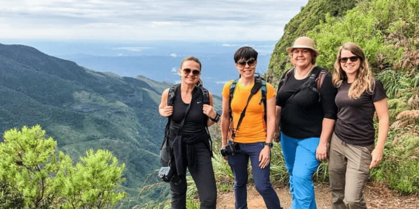 Comprehensive Excursion: Horton Plains and Pedro Tea Factory - The hike to World’s End: breathtaking when clear, still worth it when fog rolls in
