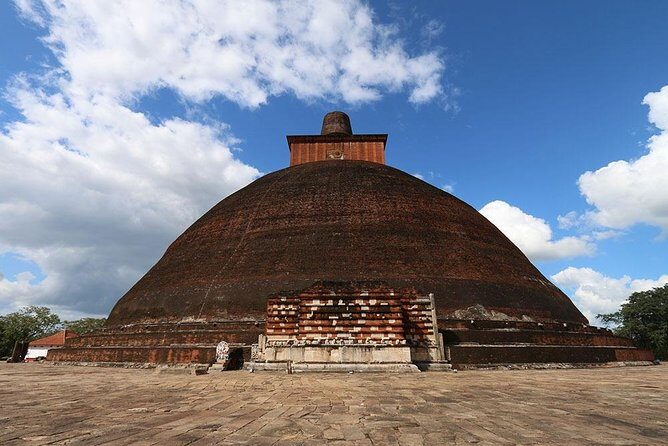 Day Tour Anuradhapura from Kandy by Lux Tours Lanka - Ruwanweli Maha Seya: the white dagoba and its 344-elephant wall
