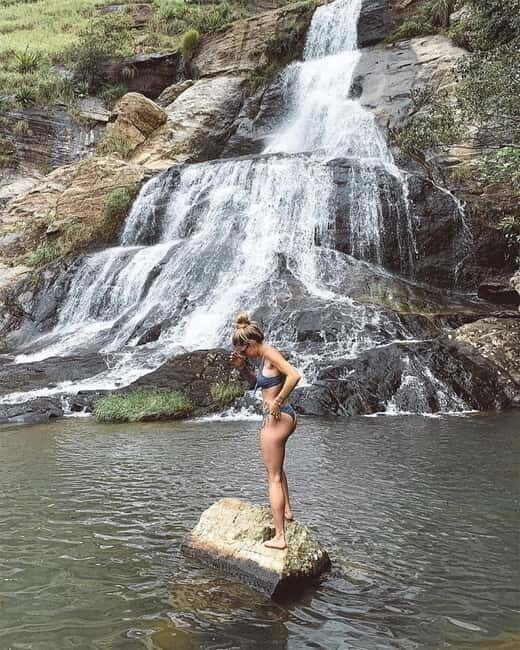 Ella: Ravana and Upper Diyaluma Falls Guided Tour - Diyaluma Falls: the 220-meter wow factor