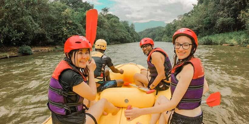 From Colombo: Kithulgula White Water Rafting Adventure - Hitting the Kelani River rapids: what a 5-kilometer run feels like