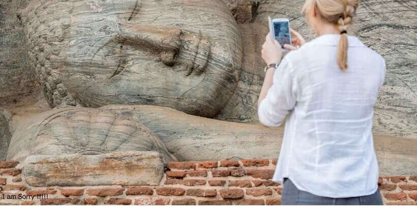 From Dambulla/ Sigiriya: Ancient City of Polonnaruwa by Bike - Thuparama stupa and the spiritual pause