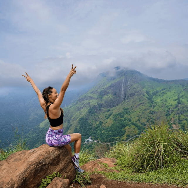 From Ella : Sunrise Hike to Little Adams Peak - Coming back down: what the descent feels like
