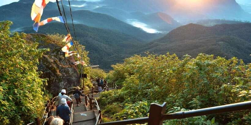 From Kandy: Adams Peak Guided hike via Peak Wilderness - The descent via Murray estate route and a breakfast you’ll earn