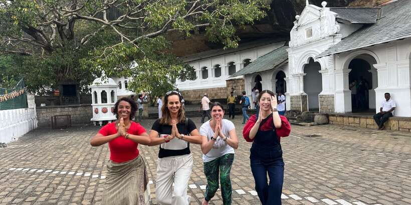 From Kandy: Sigiriya and Dambulla Day Trip and Safari - Dambulla Cave Temples: a long timeline of Buddha images and painting styles