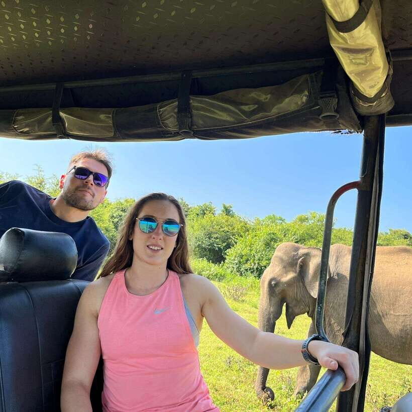 From Mirissa/ Weligama : Udawalawe Safari - Day Trip - Pickup, the reservoir drive, and why timing matters