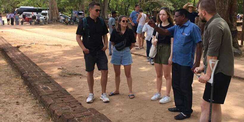 From Sigiriya: Polonnaruwa Ancient City & Minneriya Safari - Getting picked up around Sigiriya and settling into the jeep