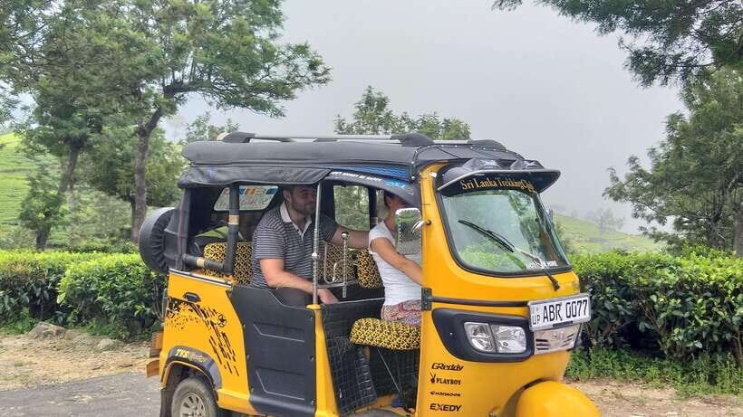 Haputale:Glorious Tuk Tuk Ride to Lipton'sSeat & Tea Factory - Tuk Tuk Through Sri Lanka’s Tea Hills: The Pace Makes It Feel Local