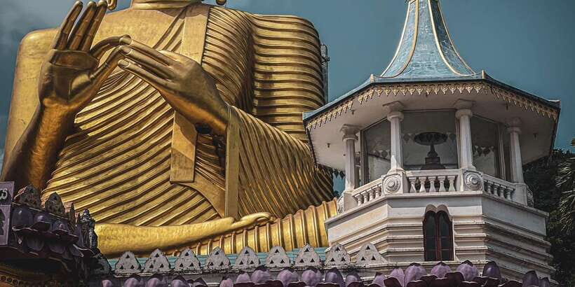 Kandy: Sigiriya Dambulla & Minneriya Park Safari day tour - Dambulla Golden Cave Temple: where you’ll spend your camera batteries