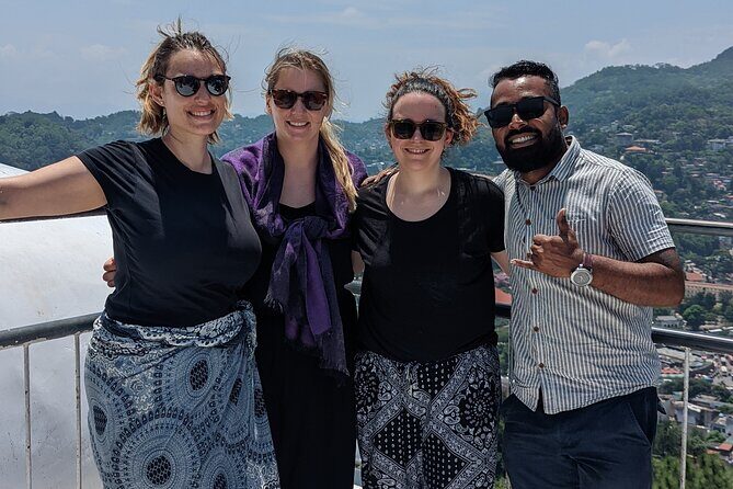 Kandy To Dambulla and Sigiria City Full Day by Laka Tours - Stop 4: Bahirawakanada Temple—Buddha statue on the hill, with an easy timing win