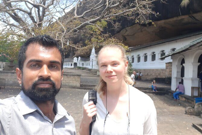 Kandy to Sigiriya and Dambulla Private Day Tour - Stop 2: Dambulla Golden Rock Temple caves—what you’ll notice once you slow down