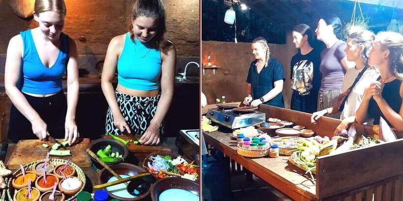 Kandy: Village Cooking Class 12 Dishes with Market Tour - Lunch or dinner: eating what you cooked together