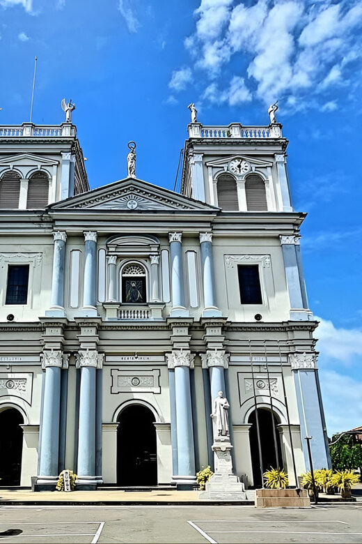 Negombo Heritage Walking Tour - The prison-adjacent stretch, Dutch Fort, and St. Stephen’s Church area