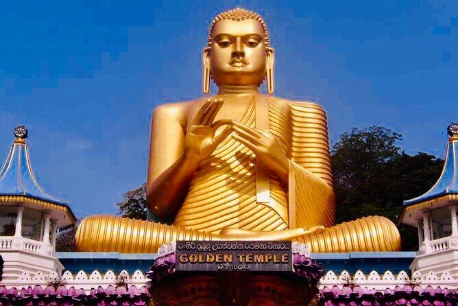 Private Day Trip To Minneriya Sigiriya and Dambulla From Kandy - Dambulla Cave Temple: Golden Buddha and 22 Centuries of Paint