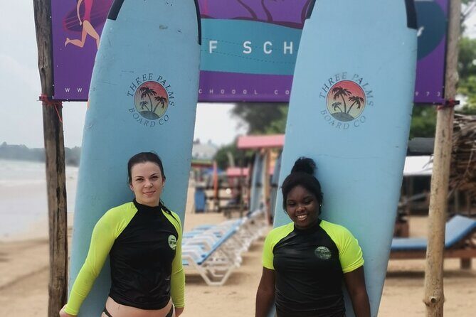 PRIVATE Surf lesson for Beginners Couple - Weligama’s first-rides setup: why this lesson starts with basics