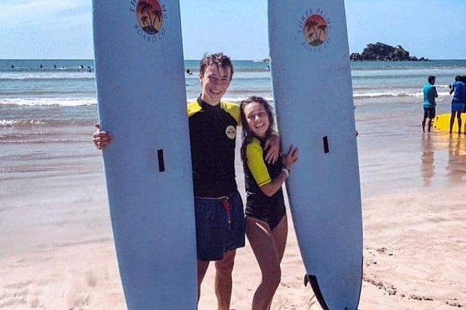 PRIVATE Surf lesson for Beginners Couple - Foam to fiberglass: a smart progression for couples