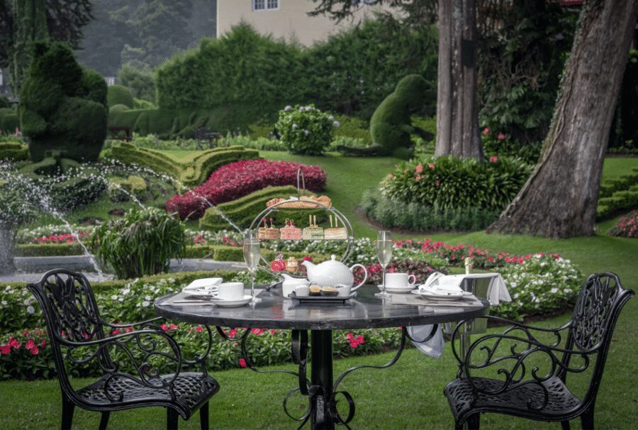 Royal Afternoon Tea at the Grand Nuwara Eliya + Bubbly! - Service vibe: friendly staff and a relaxed musical backdrop