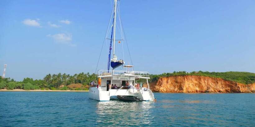 Sail Lanka Charter - Whale Watching Cruise In Mirissa - The transition to Weligama Bay: Snake and Taprobane stop for swimming and lunch
