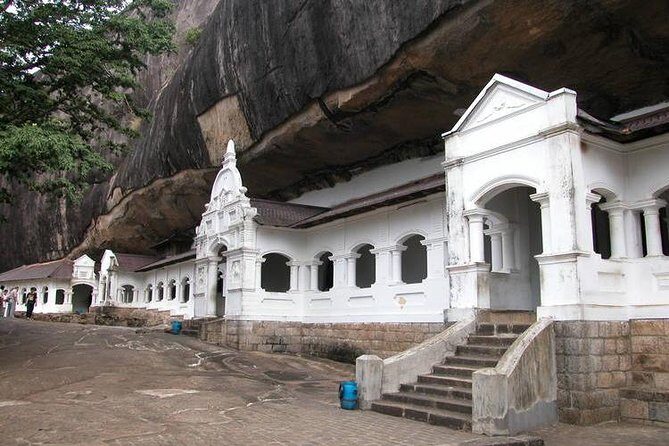 Sigiriya Day Tour From Colombo - Golden Temple of Dambulla: five caves, Buddha murals, and the golden statue outside