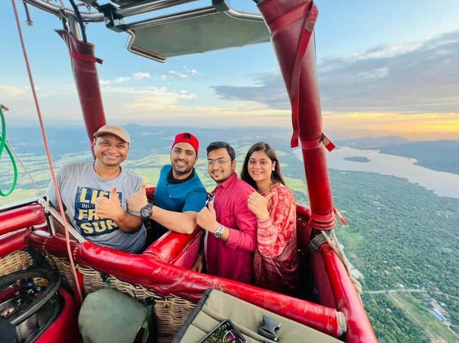 Sigiriya: Hot Air Balloon Ride - Balloon Lift-Off From Kandalama Lake: Your early start, then calm skies
