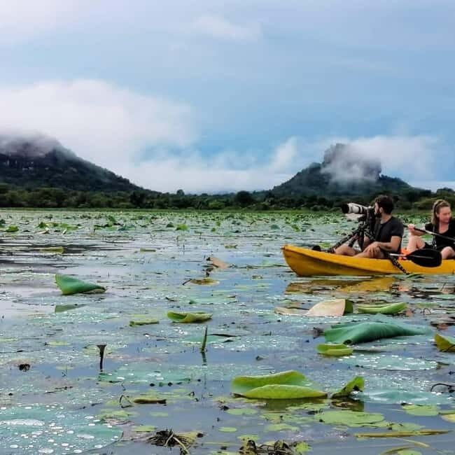 Sigiriya: Sunrise or Sunset Kayaking Tour - Sunrise vs Sunset: choosing the light you want