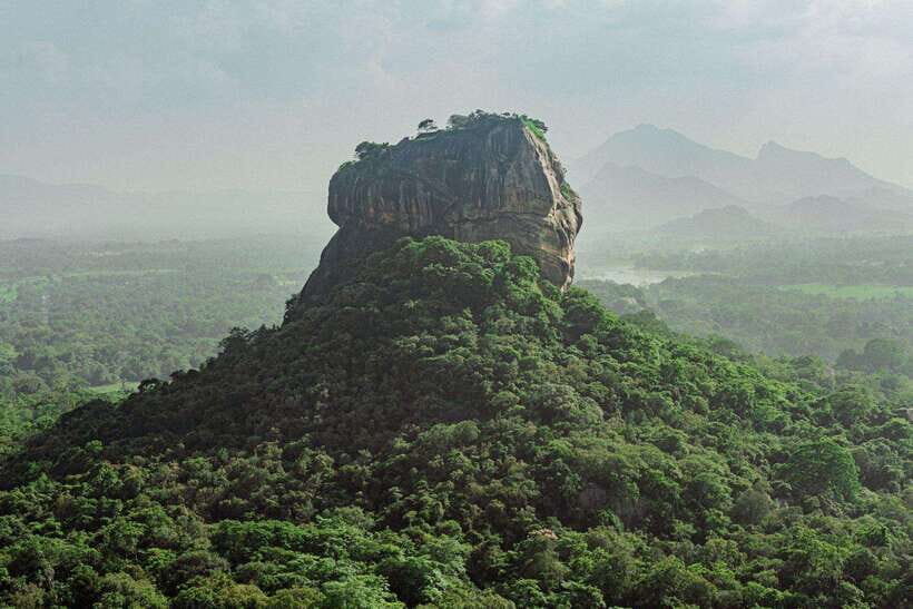 Sri Lanka: 3N4Day guided FULL TOUR with hotel accommodations - Day 1: Colombo transfer, Dambulla Cave Temple, then Sigiriya Rock