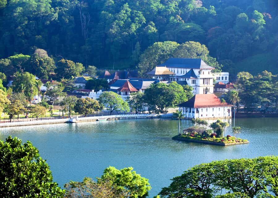 Sri Lanka Private 2-day Tour:Train Trip, Kandy, Nuwara Eliya - Day 1 in Kandy: Tooth Relic, city walking, and Kandyan culture