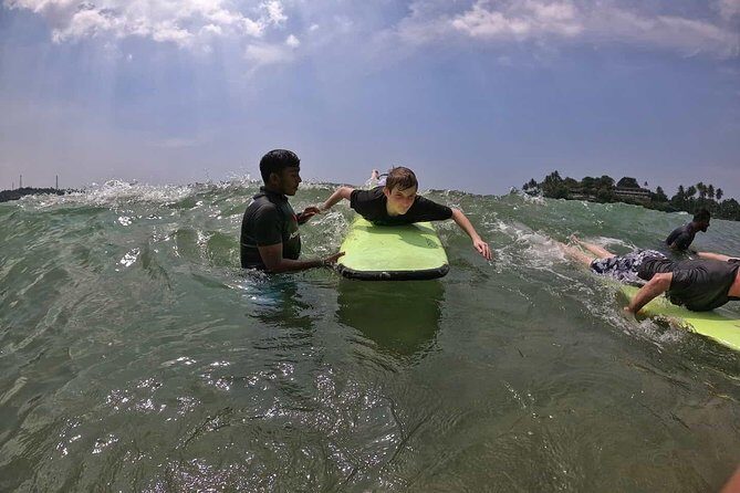 Surfing Lessons at Unawatuna - Photos and Soda/Pop: The Small Comforts That Matter