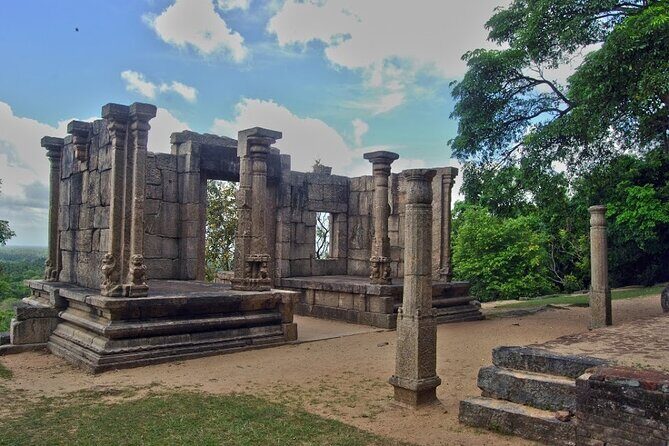 Three Ancient Kingdoms Tour | from Colombo - Dambadeniya Ancient Kingdom Museum: palace walls, gardens, and Tooth Relic traces