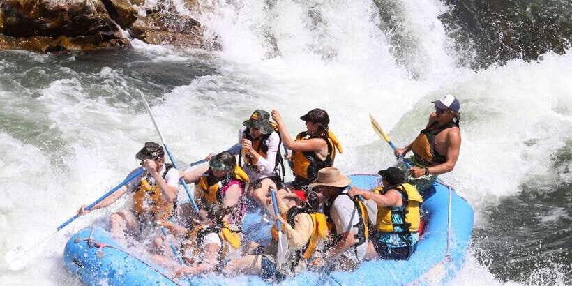 Thrills of Kitulgala - Kelani River white-water rafting: the rush and the teamwork