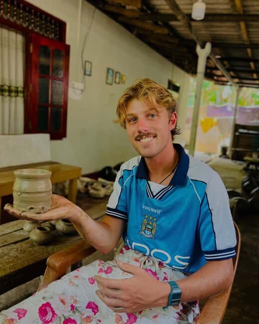 Weligama: Pottery Workshop with Tea and Snacks - What you take home: a master-made piece, not a glazed souvenir