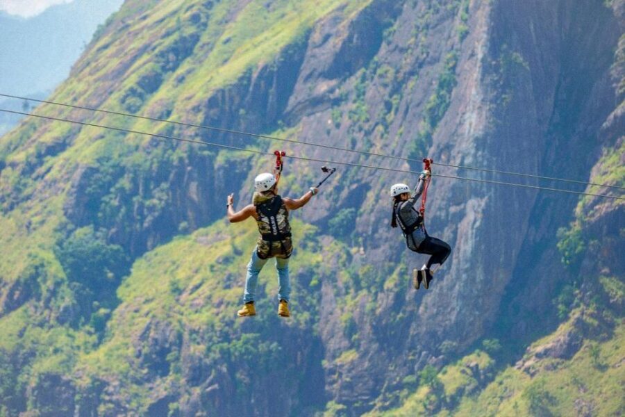 Zip Lining in Ella - After the Zip: Return to Start, Toilets, and the GoPro Question